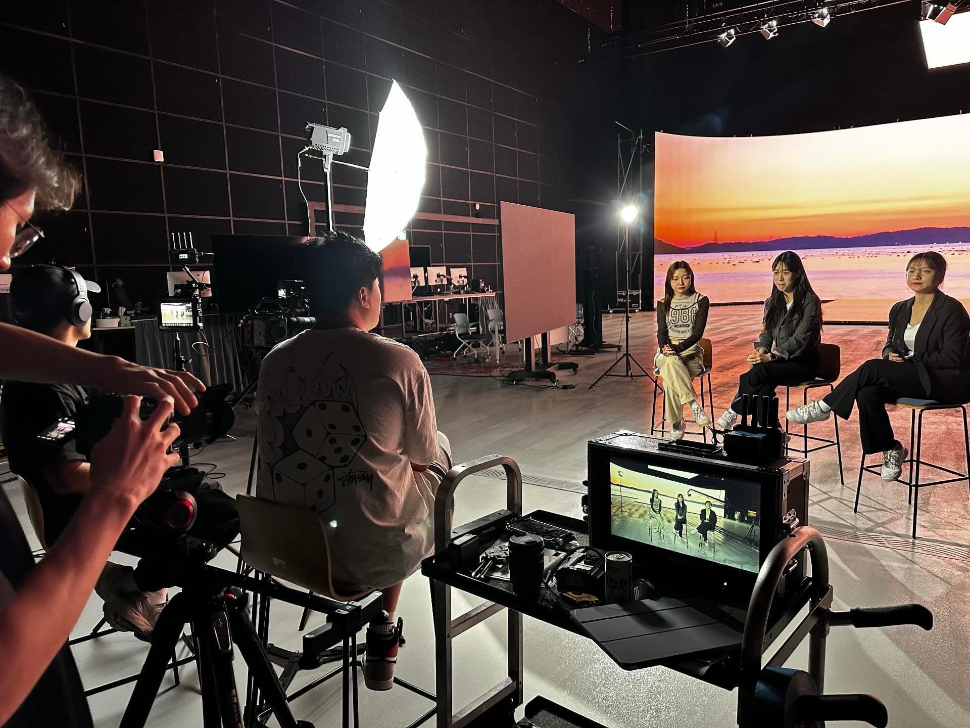 Executive Director Directing Scene